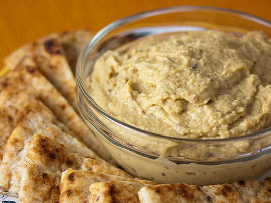 Hummus with Pita Chips - 19thholebarandgrille.com ...